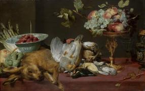 Картина Натюрморт с мелкими фруктами, Франс Снейдерс